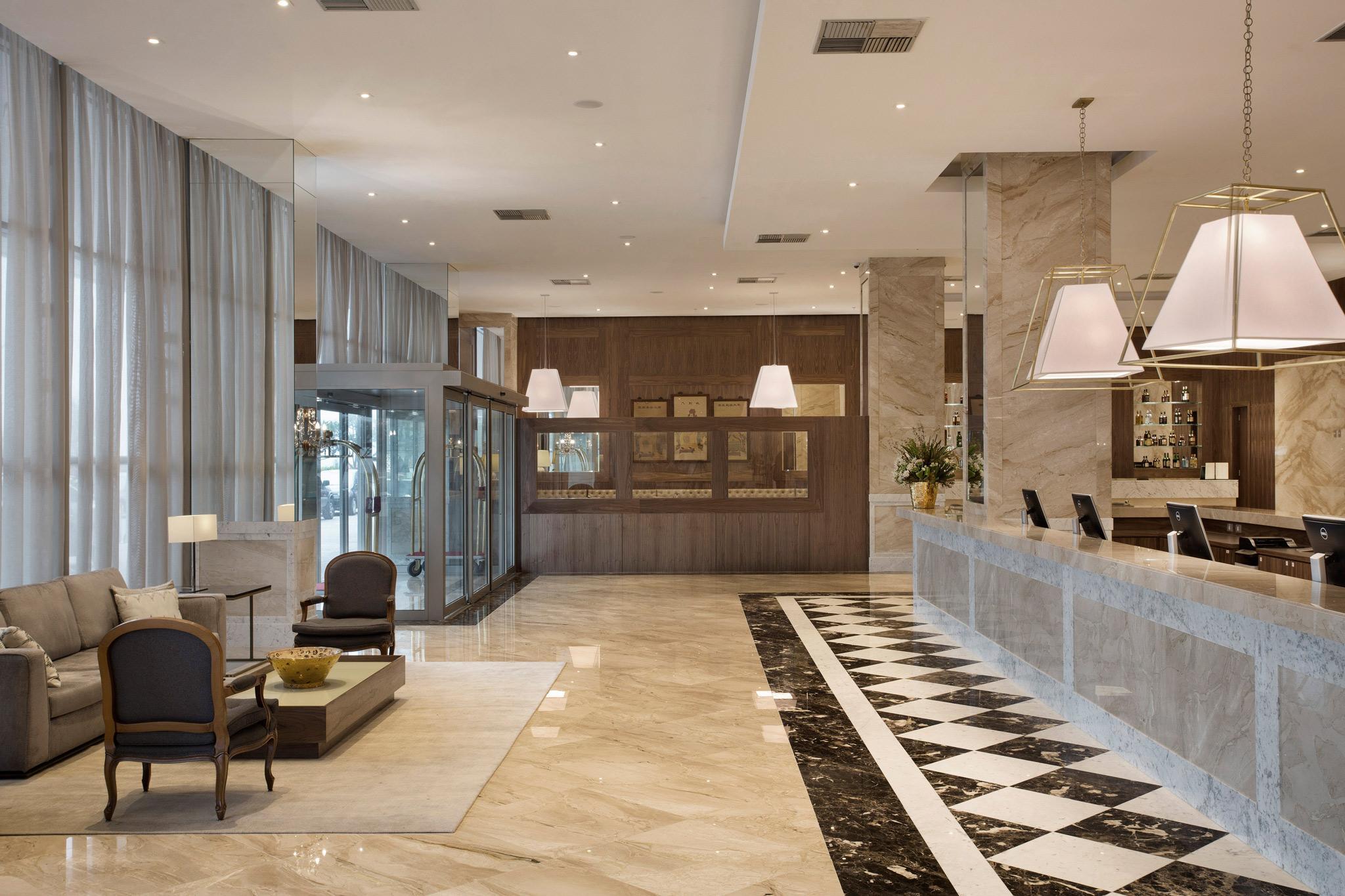 Windsor Marapendi Hotel Rio de Janeiro Eksteriør billede Lobby