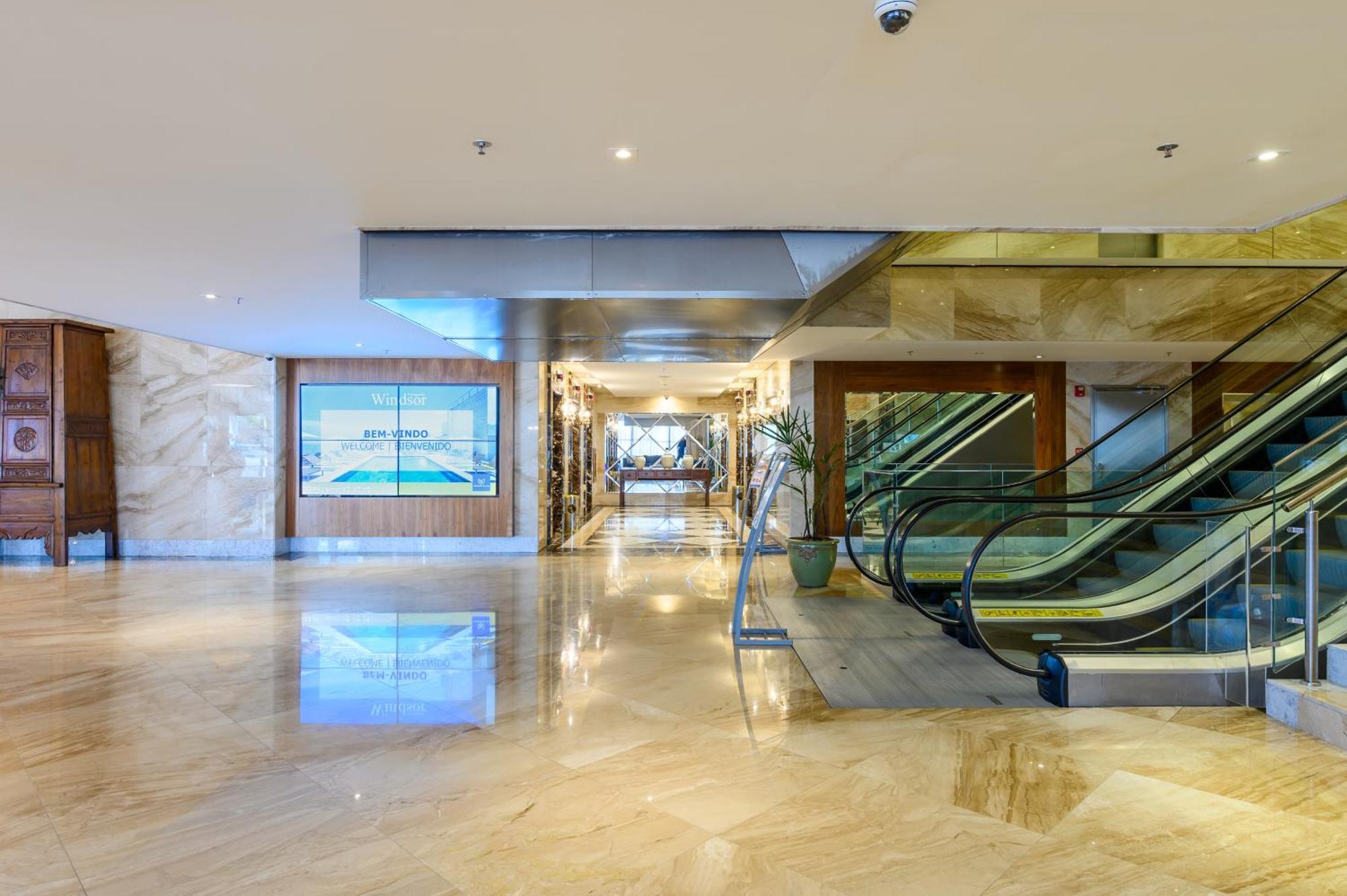 Windsor Marapendi Hotel Rio de Janeiro Eksteriør billede Lobby